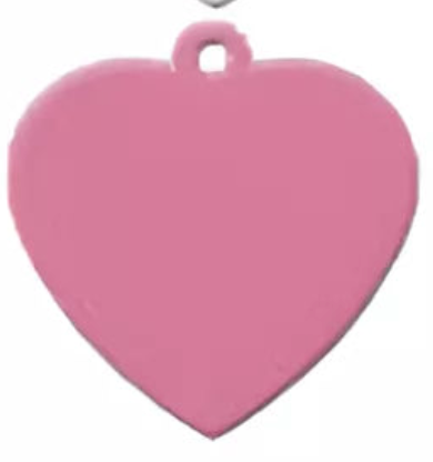 PLACA METÁLICA CORAZON