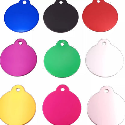 PLACA METÁLICA CIRCULO