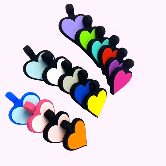 Plaquita de goma Corazón