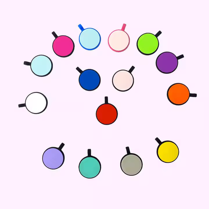 Plaquita de goma Circulo