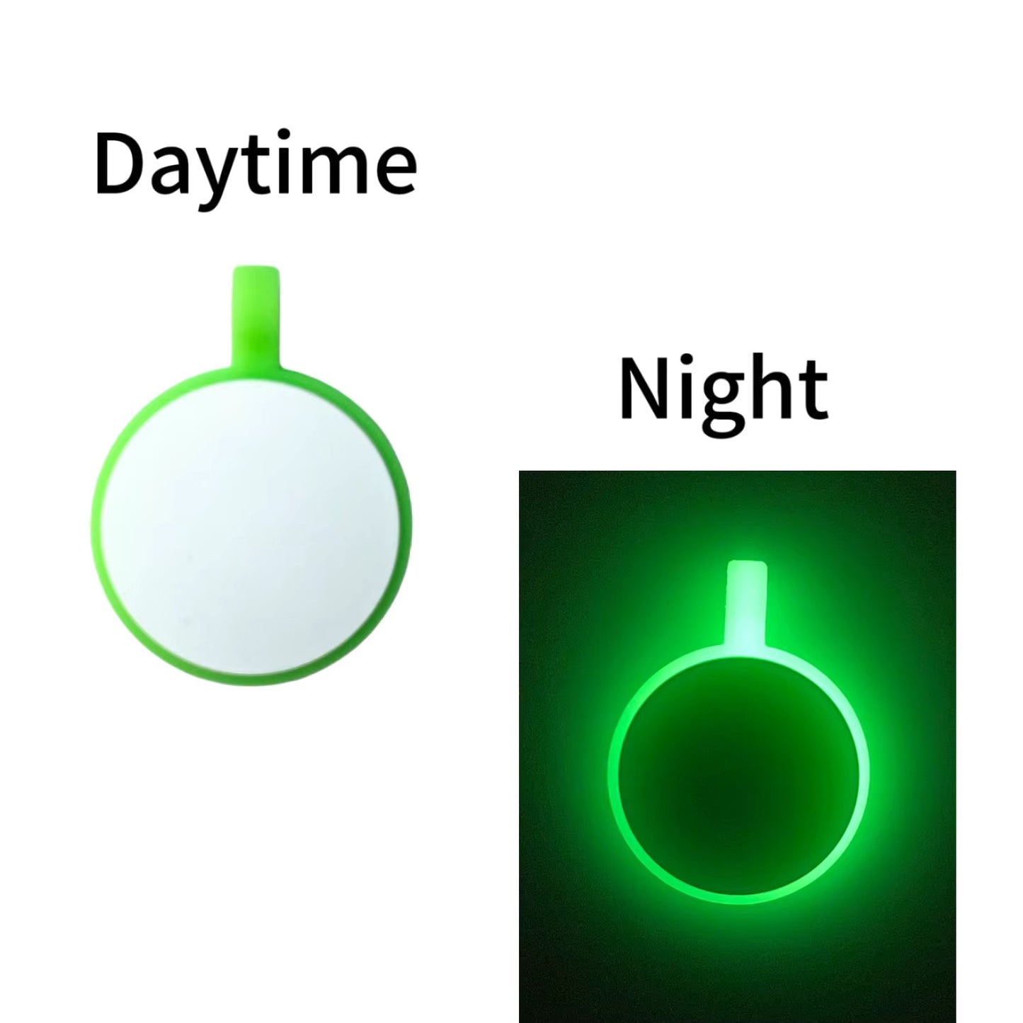 Plaquita de goma Circulo