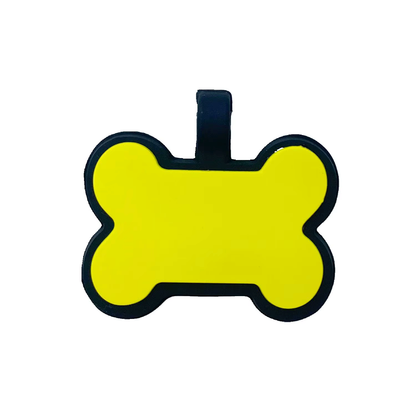 Plaquita de goma Huesito