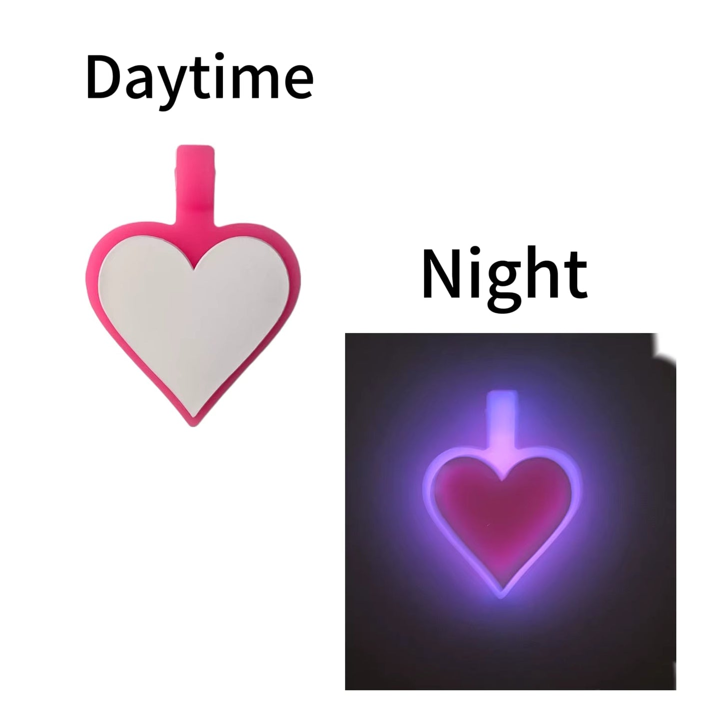 Plaquita de goma Corazón