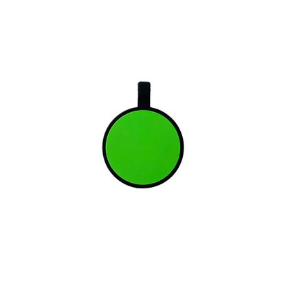 Plaquita de goma Circulo