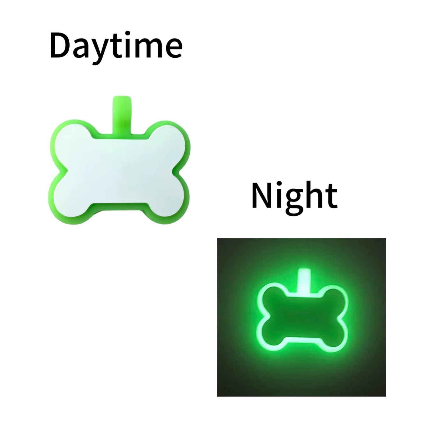 Plaquita de goma Huesito