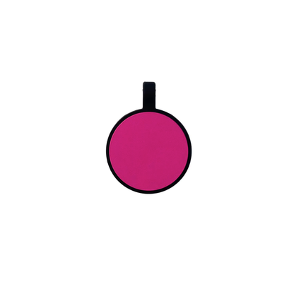 Plaquita de goma Circulo