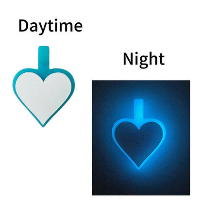 Plaquita de goma Corazón