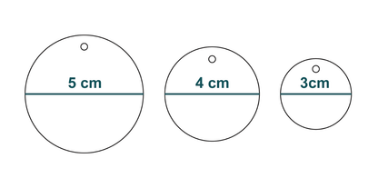 Plaquita con ilustración