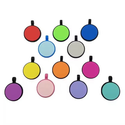 Plaquita de goma Circulo