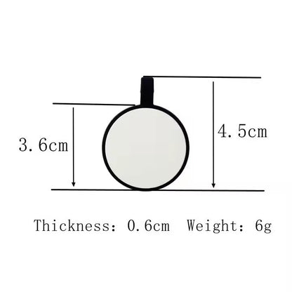 Plaquita de goma Circulo