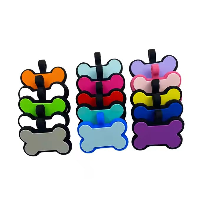 Plaquita de goma Huesito