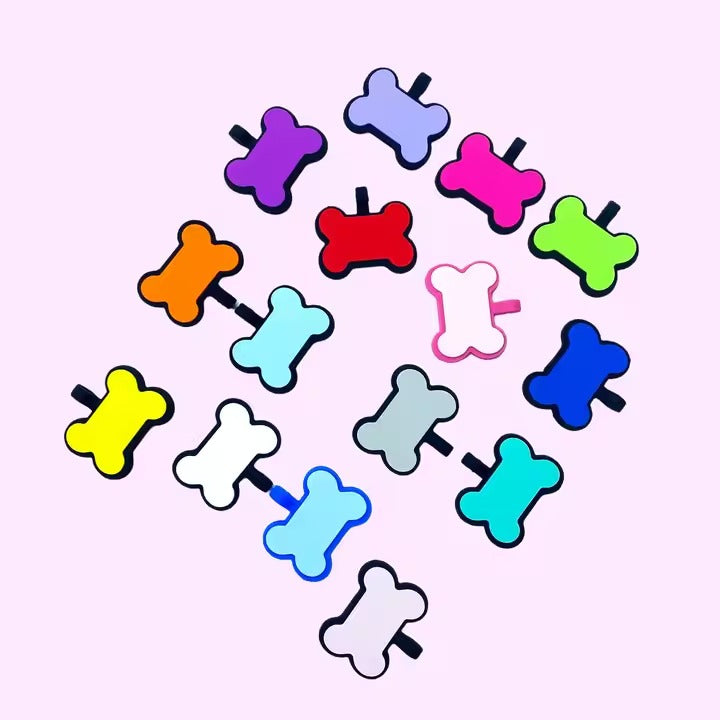 Plaquita de goma Huesito