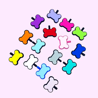 Plaquita de goma Huesito